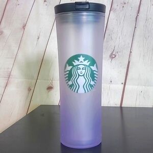 Starbucks 2010 Clear Translucent Green Logo 20oz Flip Top Travel Water Bottle